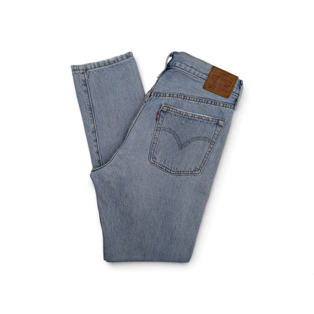 LEVI'S 501 Jeans High Rise Premium Skinny Button Fly Selvedge 29502-0026 W30 L30